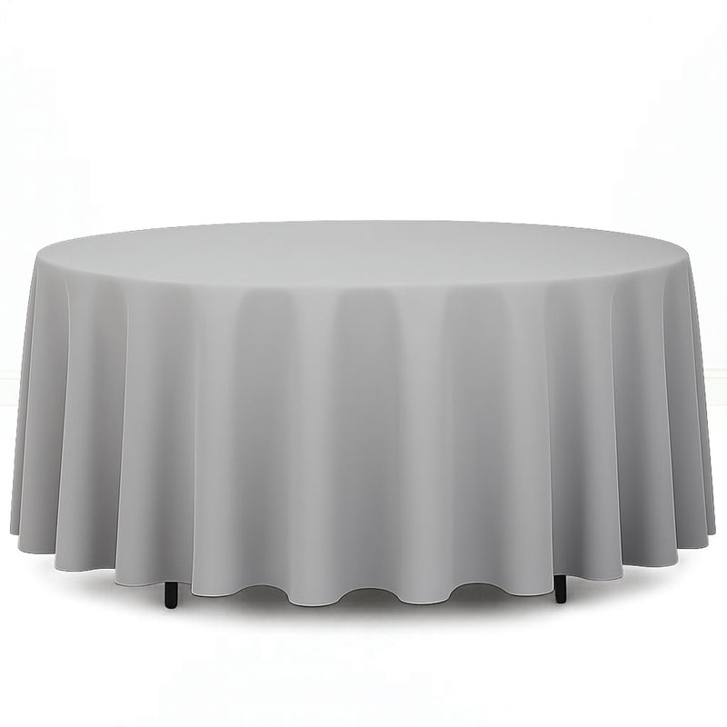 Premium Polyester Round Tablecloth 108" - 220GSM - By TCF Linen - thumbnail number 21