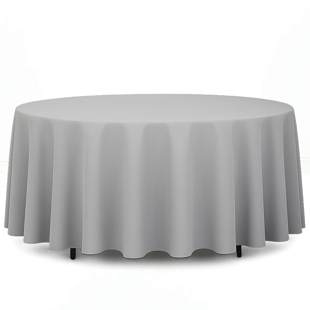Premium Polyester Round Tablecloth 108" - 220GSM - By TCF Linen