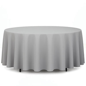 Premium Polyester Round Tablecloth 108" - 220GSM - By TCF Linen