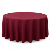 Premium Polyester Round Tablecloth 120" - 220GSM - By TCF Linen - thumbnail number 7