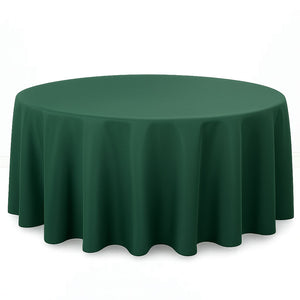 Premium Polyester Round Tablecloth 120" - 220GSM - By TCF Linen