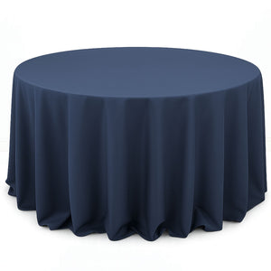 Premium Polyester Round Tablecloth 132" - 220GSM - By TCF Linen