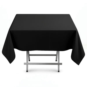 Premium Polyester Square Tablecloth 54"x54" - 220GSM - By TCF Linen