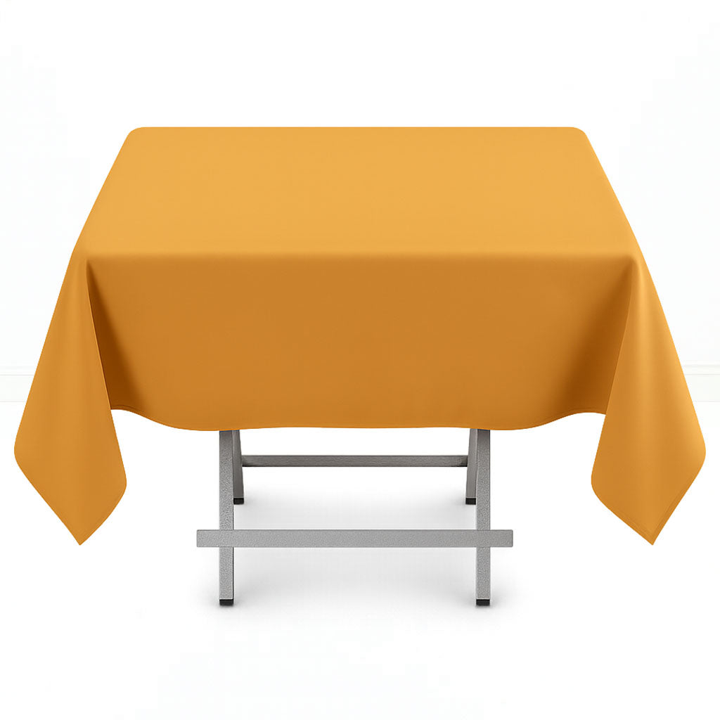 Premium Polyester Square Tablecloth 54"x54" - 220GSM - By TCF Linen