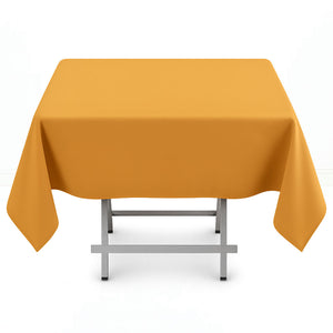 Premium Polyester Square Tablecloth 54"x54" - 220GSM - By TCF Linen