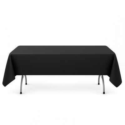 Premium Polyester Rectangle Tablecloth 54"x96" - 220GSM - By TCF Linen - thumbnail number 2