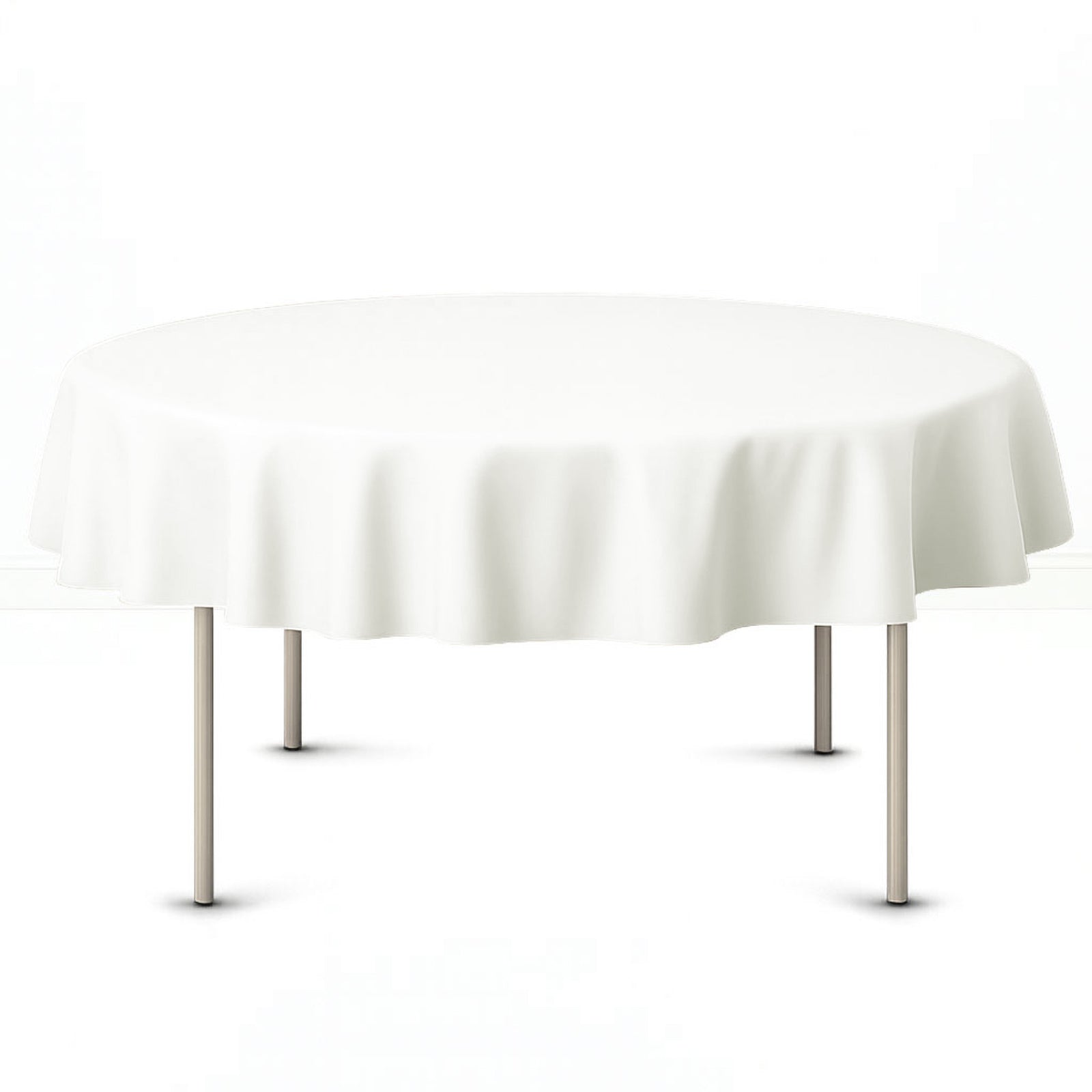 Premium Polyester Round Tablecloth 70" - 220GSM - By TCF Linen