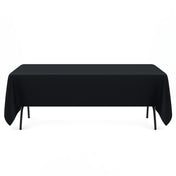 Premium Polyester Rectangle Tablecloth 72"x120" - 220GSM - By TCF Linen - thumbnail number 2