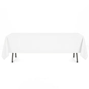 Premium Polyester Rectangle Tablecloth 72"x120" - 220GSM - By TCF Linen - thumbnail number 3