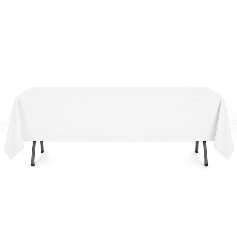Premium Polyester Rectangle Tablecloth 72"x120" - 220GSM - By TCF Linen - thumbnail number 3