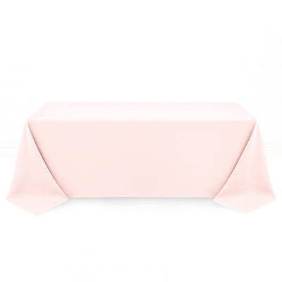 Premium Polyester Rectangle Tablecloth 90"x132" - 220GSM - By TCF Linen - thumbnail number 8