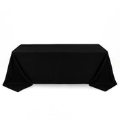 Premium Polyester Rectangle Tablecloth 90"x132" - 220GSM - By TCF Linen - thumbnail number 3