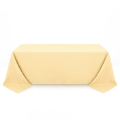 Premium Polyester Rectangle Tablecloth 90"x132" - 220GSM - By TCF Linen - thumbnail number 9