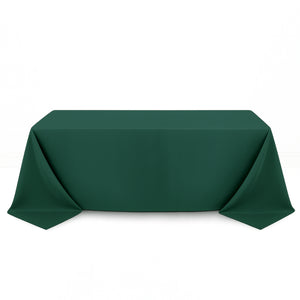 Premium Polyester Rectangle Tablecloth 90"x132" - 220GSM - By TCF Linen