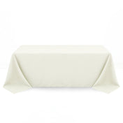Premium Polyester Rectangle Tablecloth 90"x132" - 220GSM - By TCF Linen - thumbnail number 4