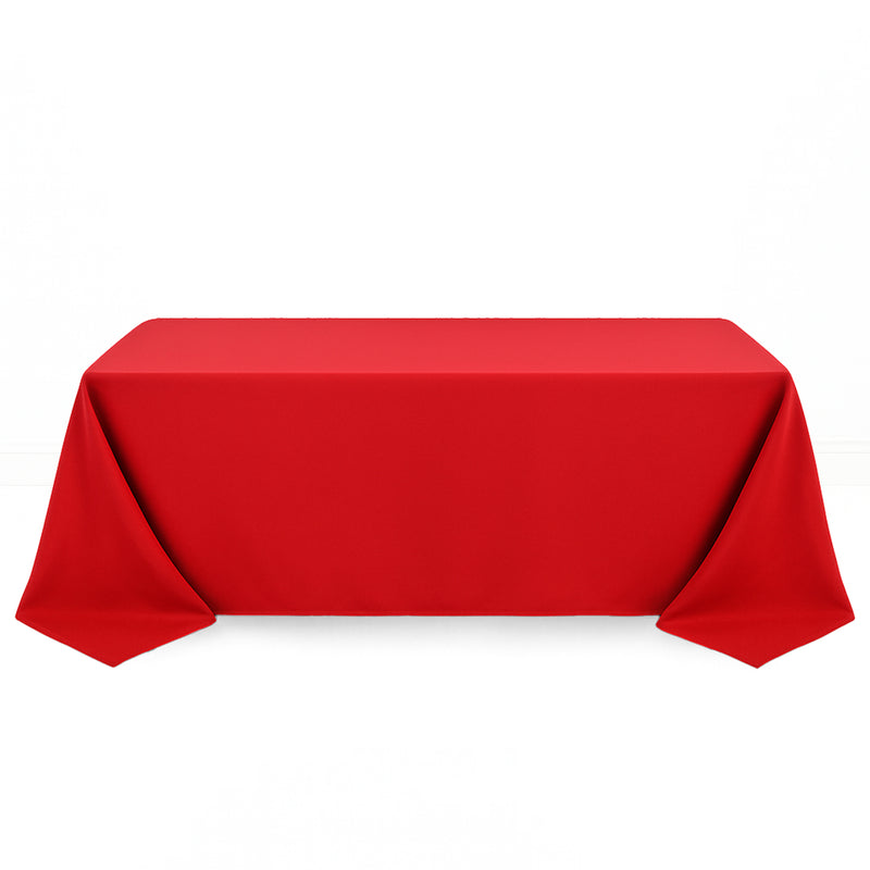 Premium Polyester Rectangle Tablecloth 90"x132" - 220GSM - By TCF Linen - thumbnail number 18