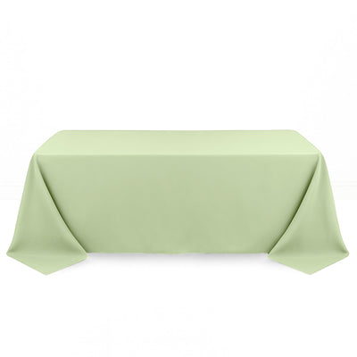 Premium Polyester Rectangle Tablecloth 90"x132" - 220GSM - By TCF Linen - thumbnail number 20