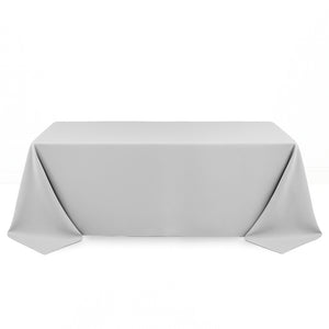 Premium Polyester Rectangle Tablecloth 90"x132" - 220GSM - By TCF Linen