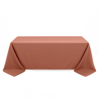 Premium Polyester Rectangle Tablecloth 90"x132" - 220GSM - By TCF Linen - thumbnail number 22
