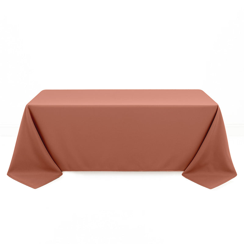 Premium Polyester Rectangle Tablecloth 90"x132" - 220GSM - By TCF Linen - thumbnail number 22