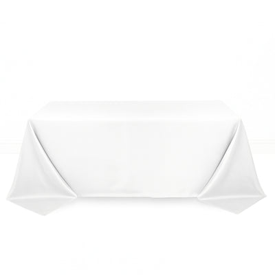 Premium Polyester Rectangle Tablecloth 90"x132" - 220GSM - By TCF Linen - thumbnail number 2
