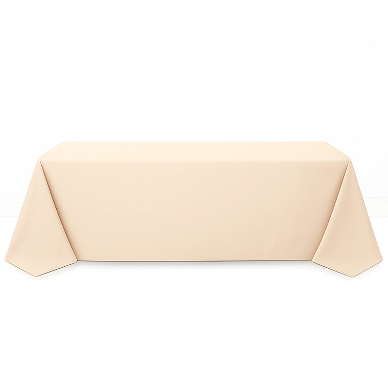 Premium Polyester Rectangle Tablecloth 90"x156" - 220GSM - By TCF Linen - thumbnail number 5