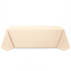 Premium Polyester Rectangle Tablecloth 90"x156" - 220GSM - By TCF Linen