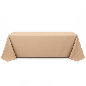 Premium Polyester Rectangle Tablecloth 90"x156" - 220GSM - By TCF Linen