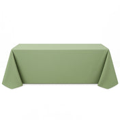 Premium Polyester Rectangle Tablecloth 90"x156" - 220GSM - Sage Green - By TCF Linen - thumbnail number 1