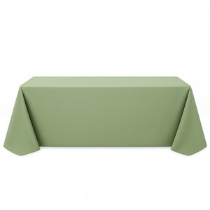 Premium Polyester Rectangle Tablecloth 90"x156" - 220GSM - By TCF Linen
