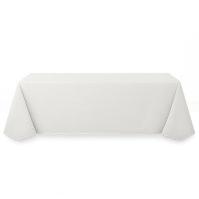 Premium Polyester Rectangle Tablecloth 90"x156" - 220GSM - By TCF Linen - thumbnail number 2