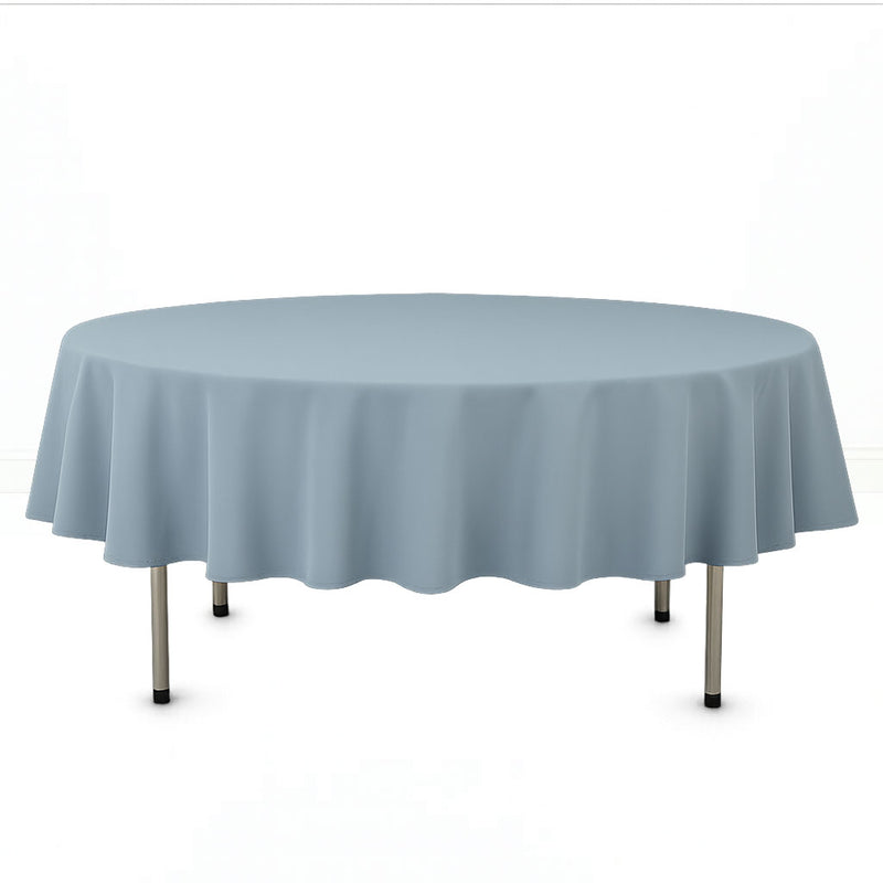 Premium Polyester Round Tablecloth 90" - 220GSM - By TCF Linen - thumbnail number 7