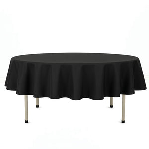 Premium Polyester Round Tablecloth 90" - 220GSM - By TCF Linen