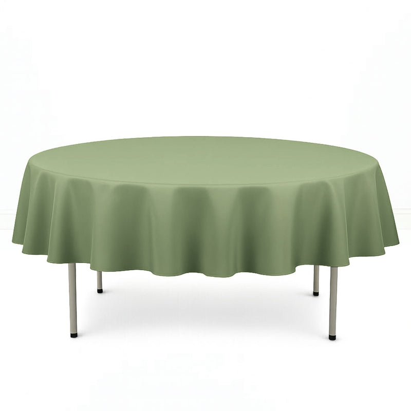 Premium Polyester Round Tablecloth 90" - 220GSM - By TCF Linen - thumbnail number 10