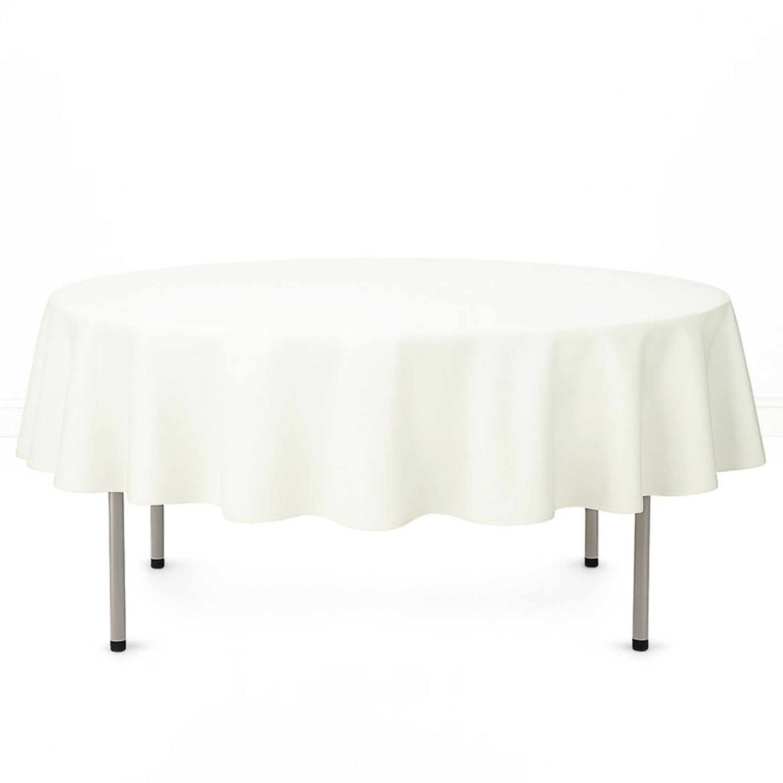 Premium Polyester Round Tablecloth 90" - 220GSM - By TCF Linen