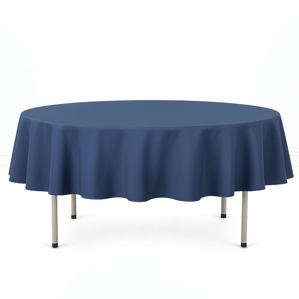 Premium Polyester Round Tablecloth 90" - 220GSM - By TCF Linen