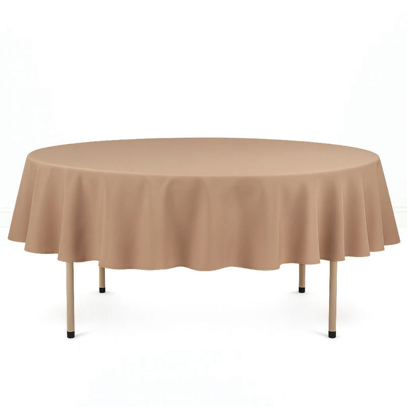 Premium Polyester Round Tablecloth 90" - 220GSM - By TCF Linen - thumbnail number 15