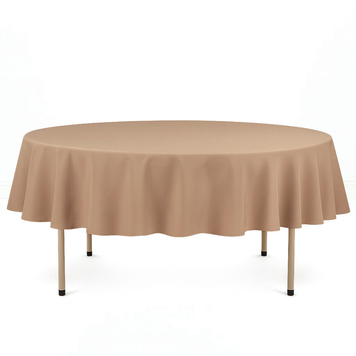 Premium Polyester Round Tablecloth 90" - 220GSM - By TCF Linen