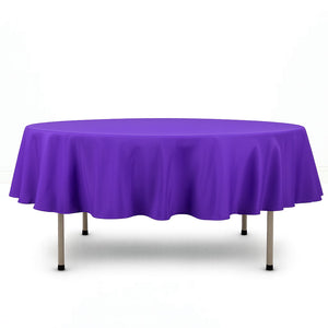 Premium Polyester Round Tablecloth 90" - 220GSM - By TCF Linen
