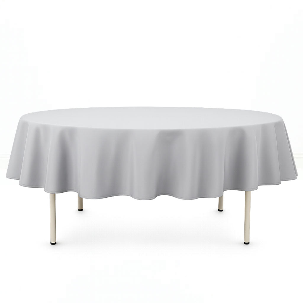 Premium Polyester Round Tablecloth 90" - 220GSM - By TCF Linen