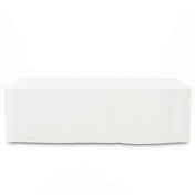 Premium Polyester Rectangle Tablecloth 6ft - 220GSM - By TCF Linen - thumbnail number 2