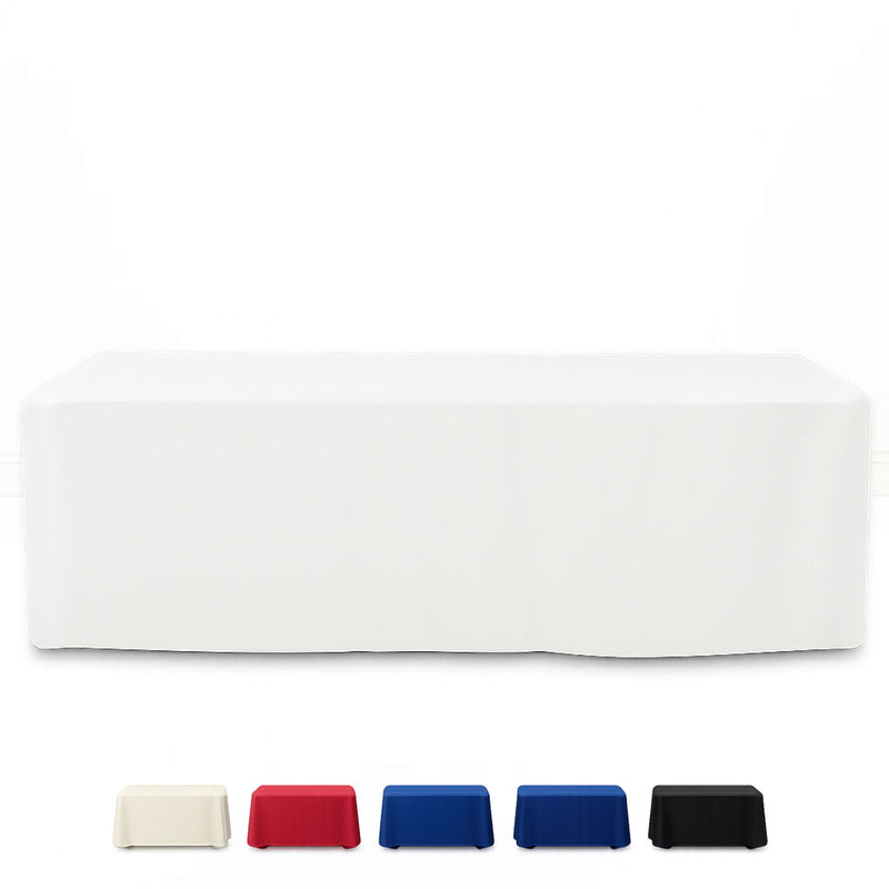 Premium Polyester Rectangle Tablecloth 6ft - 220GSM - By TCF Linen - thumbnail number 1