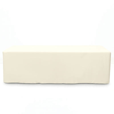 Premium Polyester Rectangle Tablecloth 8ft - 220GSM - By TCF Linen - thumbnail number 4