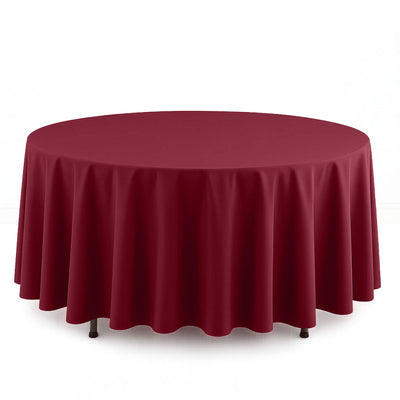 Scuba Polyester Round Tablecloth 108" - By TCF Linen - thumbnail number 6