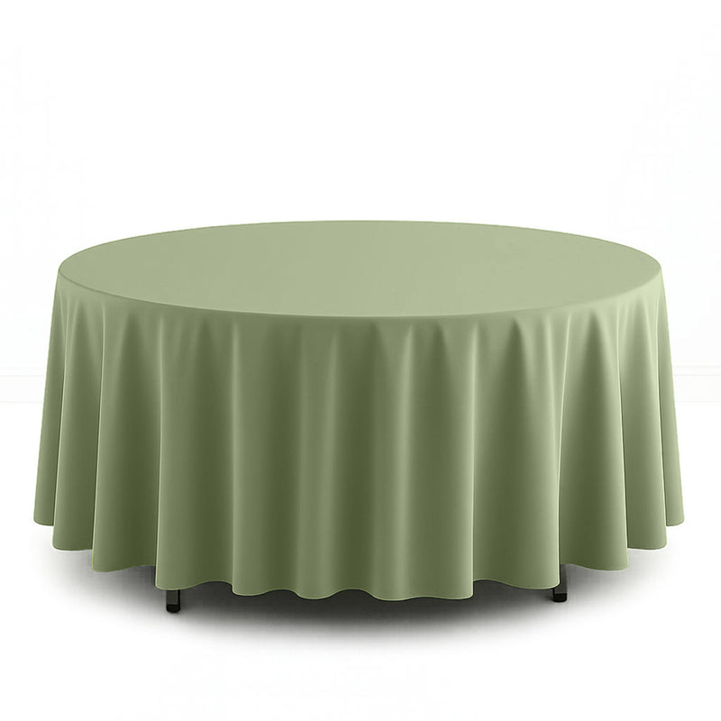 Scuba Polyester Round Tablecloth 108" - By TCF Linen - thumbnail number 7