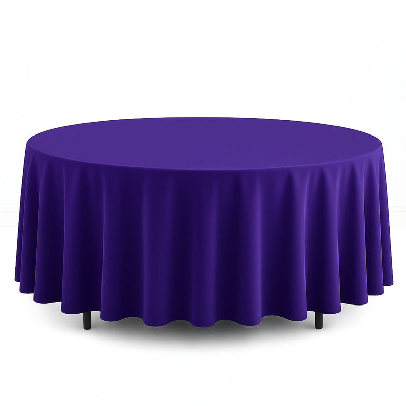 Scuba Polyester Round Tablecloth 108" - By TCF Linen - thumbnail number 14