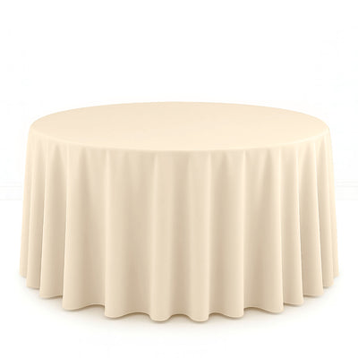 Scuba Polyester Round Tablecloth 120" - By TCF Linen - thumbnail number 19