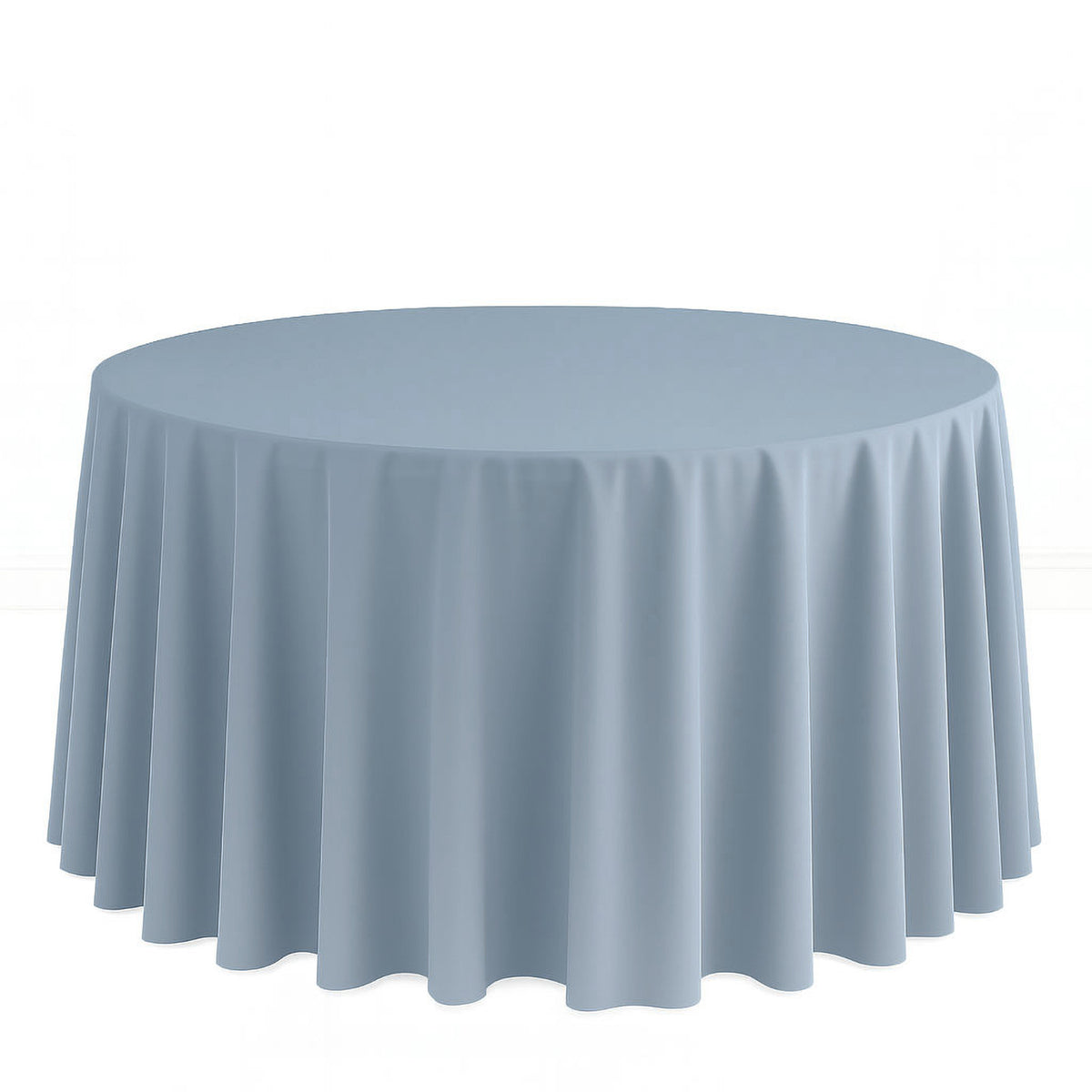 Scuba Polyester Round Tablecloth 120" - By TCF Linen