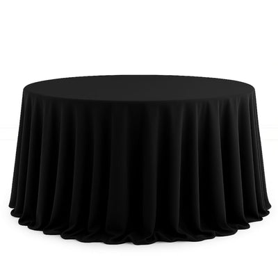 Scuba Polyester Round Tablecloth 132" - By TCF Linen - thumbnail number 8