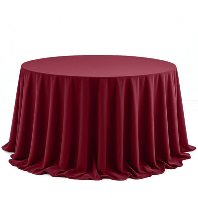 Scuba Polyester Round Tablecloth 132" - By TCF Linen - thumbnail number 9
